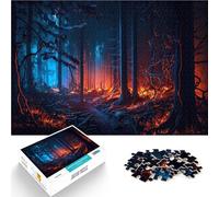 puzzle 1000 pezzi per adulti Foresta magica e fantastica Giocattolo educativo per l'apprendimento Adatto per la decorazione del desktop 75x50cm