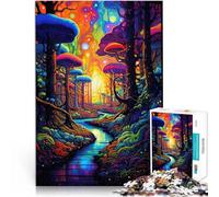 puzzle 1000 pezzi per adulti Foresta psichedelica Antistress Vacanza in patria Uccidere il tempo è ideale come regalo per tutta la famiglia 50x70cm
