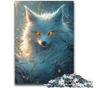 Puzzle 1000 pezzi per adulti Fox Art Family Fun per è ideale come regalo per tutta la famiglia per età 14 anni in su 50x75cm
