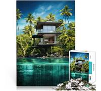 puzzle 1000 pezzi per adulti Fughe tropicali Aiuta il cervello ad allenare i giocattoli che creano dipendenza per coltivare la pazienza Opera d'arte 38x26cm