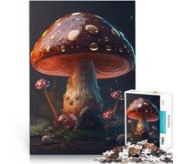 puzzle 1000 pezzi per adulti funghi magici Giocattoli che creano dipendenza e sfidano l'intelligenza del cervello Un'opera d'arte 75x50cm