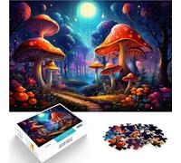 Puzzle 1000 pezzi per adulti funghi misteriosi decorazione per la casa Puzzle 26x38cm Migliora l'amore tra le coppie per adolescenti dai 14 anni e oltre