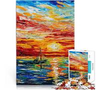 puzzle 1000 pezzi per adulti Fuoco e acqua Giocattoli che creano dipendenza e sfidano l'intelligenza del cervello Regalo divertente 75x50cm