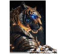 Puzzle 1000 pezzi per adulti future tiger, puzzle interessanti per riduzione dello stress, regalo per e adolescenti, età 14 anni e più 50 x 70 cm