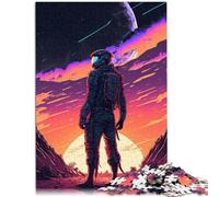 Puzzle 1000 pezzi per adulti futuro gufo attività familiare puzzle 10,27 pollici x 14,96 pollici sollievo dallo stress per adolescenti da 14 anni