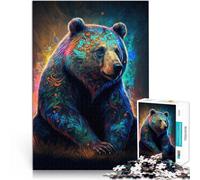 puzzle 1000 pezzi per adulti galassia dell'orso Fatto di cartone per età 14+ Giochi educativi fai da te perché è ideale come regalo per tutta la famiglia misurare:26x38cm/10.24 x 14.96pollice