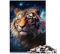 Puzzle 1000 pezzi per adulti galassie tigri competizione velocità mano sfida intelligenza cerebrale Giocattoli avvincenti per 14 anni 26x38cm