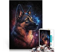 Puzzle 1000 pezzi per adulti Galaxy Art pastore tedesco giocattolo educativo intellettuale decompressivo 26 x 38 cm analisi e logica