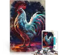 puzzle 1000 pezzi per adulti Gallo Cosmico Aiuta il cervello ad allenare i giocattoli che creano dipendenza per coltivare la pazienza Buon regalo 52x38cm