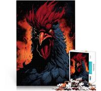 puzzle 1000 pezzi per adulti Gallo tosto Aiuta il cervello ad allenare i giocattoli che creano dipendenza per coltivare la pazienza Regalo divertente 75x50cm