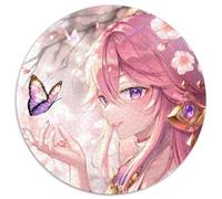 Puzzle 1000 pezzi per adulti Genshin Impact Yae Miko Puzzle per adulti Gioco interattivo per famiglie, regalo artigianale con grafica colorata 67,5x67,5 cm