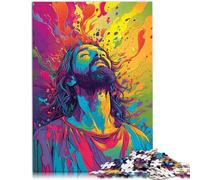 Puzzle 1000 pezzi per adulti Gesù Camminando sull'acqua Giochi di relax attività divertenti a casa Regalo di compleanno Regali di viaggio 26x38cm