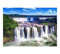 Puzzle 1000 pezzi per adulti - Gioco di abilità impossible per tutta la famiglia - Colorato gioco di carte Iguazu Cascate - Decorazione per la casa