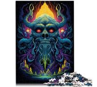 Puzzle 1000 pezzi per adulti gioco di demoni colorati bizzarri giocattoli 26 x 38 cm Anti-stress Vacanza a Casa Uccidere il Tempo