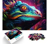 Puzzle 1000 pezzi per adulti Gioco di Giocattoli camaleonte Aiuta il cervello a esercitare Giocattoli coinvolgenti per coltivare la pazienza 26x38cm