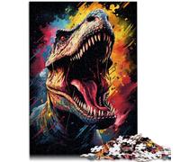 Puzzle 1000 pezzi per adulti, gioco di riflessione sui dinosauri della galassia, 26 x 38 cm, regalatevi regali per tutta la famiglia per adolescenti dai 14 anni e oltre
