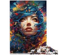 Puzzle 1000 pezzi per adulti gioco educativo dea 26 x 38 cm gioco educativo per compleanno Natale per adolescenti dai 14 anni e oltre