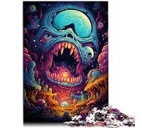 Puzzle 1000 pezzi per adulti gioco familiare con testa morta per aiutare il cervello ad esercitare giocattoli coinvolgenti per coltivare la pazienza per adolescenti 14 anni e oltre 26 x 38 cm