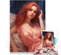 puzzle 1000 pezzi per adulti Giovane ragazza anime sexy Antistress Vacanza in patria Uccidere il tempo Collezione di artisti, Belle arti 75x50cm