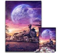 Puzzle 1000 pezzi per adulti GOING HOME Puzzle in legno Gioco interattivo per famiglie, regalo artigianale con opere d'arte colorate 50x75cm / 19,68x29,52 pollici