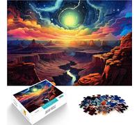 Puzzle 1000 pezzi per adulti Grand Canyon americano Mondo Fantastico Giocattoli educativi di apprendimento Analisi e logica per 14 anni 50x70cm