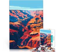 puzzle 1000 pezzi per adulti Grand Canyon Arizona Art Antistress Vacanza in patria Uccidere il tempo Migliorare l'amore tra le coppie 75x50cm