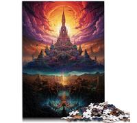 Puzzle 1000 pezzi per adulti grande palazzo della Thailandia puzzle giochi educativi 26x38cm adatto per la decorazione dell'ufficio per adolescenti dai 14 anni e oltre