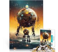 puzzle 1000 pezzi per adulti Guerra dei robot Giocattoli che creano dipendenza e sfidano l'intelligenza del cervello Un'opera d'arte 38x26cm