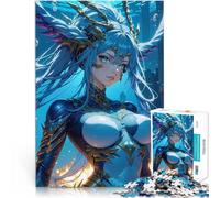 puzzle 1000 pezzi per adulti Guerriera Anime Aiuta il cervello ad allenare i giocattoli che creano dipendenza per coltivare la pazienza Adatto alle coppie 38x26cm