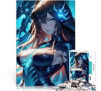 puzzle 1000 pezzi per adulti Guerriera Anime Aiuta il cervello ad allenare i giocattoli che creano dipendenza per coltivare la pazienza Idee regalo 50x70cm