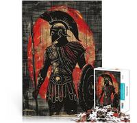 puzzle 1000 pezzi per adulti Guerriero spartano Difficile da completare ma divertente e umoristico è ideale come regalo per tutta la famiglia 52x38cm