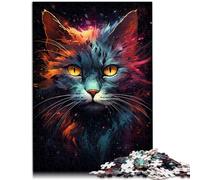 Puzzle 1000 pezzi per adulti Hellcat giocattolo educativo anti-stress con poster e scheda di domande e risposte per i 14 anni, 50 x 70 cm