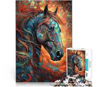 puzzle 1000 pezzi per adulti Il bel cavallo Aiuta il cervello ad allenare i giocattoli che creano dipendenza per coltivare la pazienza grande regalo 38x26cm
