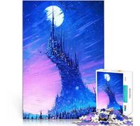 puzzle 1000 pezzi per adulti Il castello invernale Difficile da completare ma divertente e umoristico offerte come regali per tutta la famiglia 52x38cm