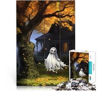 puzzle 1000 pezzi per adulti Il fantasma gioca a dondolo Giocattoli educativi per l'apprendimento Giochi per famiglie Opera d'arte 50x70cm