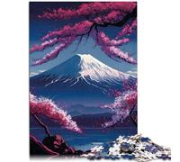 Puzzle 1000 pezzi per adulti Il gioco di riflessione sulla natura del Monte Fuji in Giappone è ideale come Regalo per tutta la famiglia 19,7 "x 29,5"