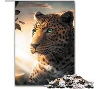 Puzzle 1000 pezzi per adulti "Il leopardo e la vespa" Puzzle impossibili per adulti, dimensioni 26x38cm, gioco rompicapo, gioco interattivo per famiglie, adatto dai 14 anni in su.