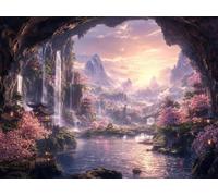 Puzzle 1000 pezzi per Adulti Il meraviglioso mondo grotte, 75x50cm Puzzle Impossibile e Difficili, Puzzles Decorativo per Soggiorno e Camera, Idea Regalo per Amanti dei Puzzle