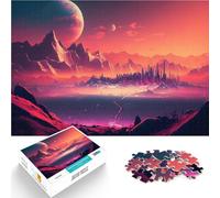 puzzle 1000 pezzi per adulti Il mondo utopico di domani Difficile da completare ma divertente e umoristico Migliorare la memoria 38x26cm