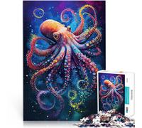 puzzle 1000 pezzi per adulti Il polpo intelligente 2 Antistress Vacanza in patria Uccidere il tempo Lista dei desideri con Babbo Natale 38x26cm
