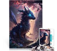puzzle 1000 pezzi per adulti Incantamento del drago Difficile da completare ma divertente e umoristico Decorazioni e regali unici per la casa 75x50cm