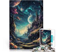 puzzle 1000 pezzi per adulti Incantevole vista sul castello Riduzione dello stress interessante è ideale come regalo per tutta la famiglia 75x50cm
