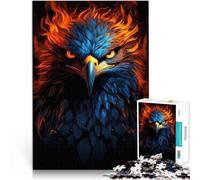 puzzle 1000 pezzi per adulti Incendio dell'American Eagle Pride Giocattoli di gioco impegnativi Adatto per la decorazione del desktop 75x50cm