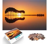 puzzle 1000 pezzi per adulti Isola della chitarra Difficile da completare ma divertente e umoristico offerte come regali per tutta la famiglia 75x50cm