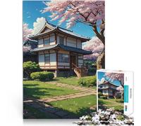 puzzle 1000 pezzi per adulti ispirato allo stile anime Antistress Vacanza in patria Uccidere il tempo Migliorare l'amore tra le coppie 38x26cm