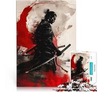 puzzle 1000 pezzi per adulti katana da samurai giapponese Allena il tuo cervello e le tue mani perché è ideale come regalo per tutta la famiglia 38x26cm