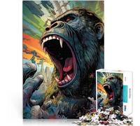 puzzle 1000 pezzi per adulti King Kong Giocattoli che creano dipendenza e sfidano l'intelligenza del cervello Regalo di compleanno, regali 75x50cm
