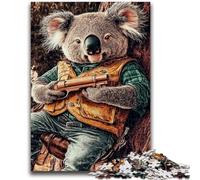 Puzzle 1000 pezzi per adulti Koala Hunter Rompicapo Gioco educativo per compleanno, Natale per età 14 26x38cm