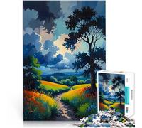 puzzle 1000 pezzi per adulti La calma prima della tempesta Giocattoli di gioco impegnativi con pezzi completamente interconnessi di forma casuale 75x50cm