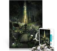 Puzzle 1000 pezzi per adulti La spada leggendaria Fatto di carta,per età pari o superiore a 14 anni Decorazione perfetta Regalo per i compleanni。misurare:38x52cm/14.96x20.47pollice